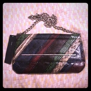 Auth Marc by Marc Jacobs 100% Snakeskin Clutch